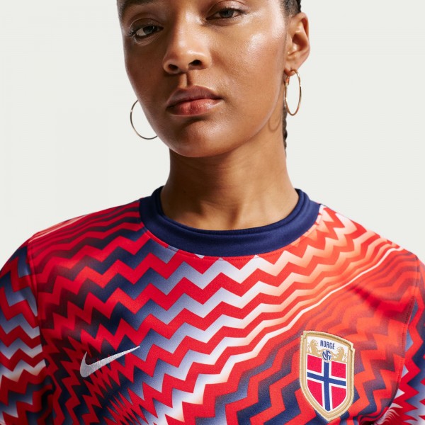 Norway National Team Nike Wo2026 Pre-Match Top - Red
