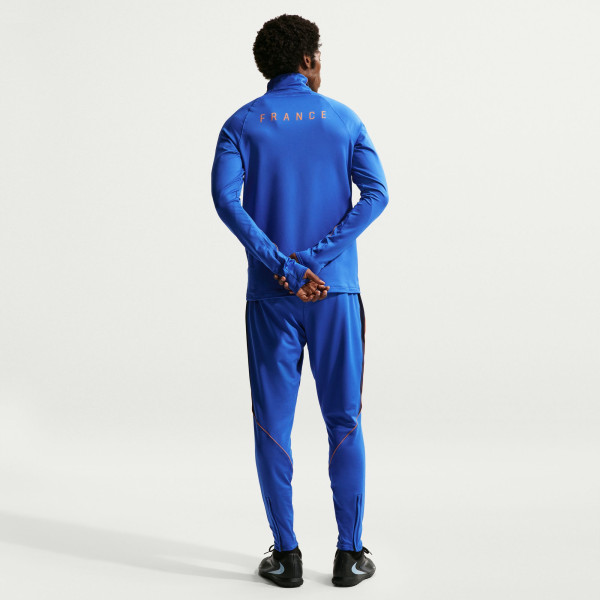 France National Team Nike 2026 Strike Dri-FIT Quarter-Zip Drill Top - Blue