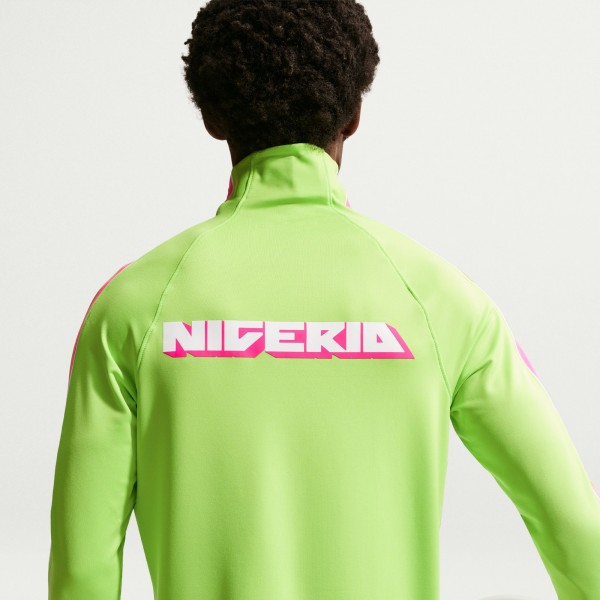 Nigeria National Team Nike 2026 Strike Dri-FIT Quarter-Zip Drill Top - Green