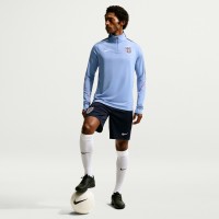 England National Team Nike 2026 Strike Dri-FIT Quarter-Zip Drill Top - Blue