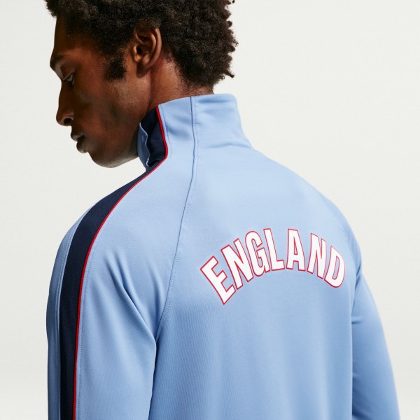 England National Team Nike 2026 Strike Dri-FIT Quarter-Zip Drill Top - Blue