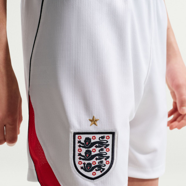 Подростковая England National Team Nike 2026 Home Stadium Replica Shorts - White