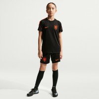 Подростковая Netherlands National Team Nike 2026 Strike Dri-FIT Top - Black