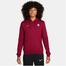 USMNT Nike WoClub Fleece Hoodie - Red