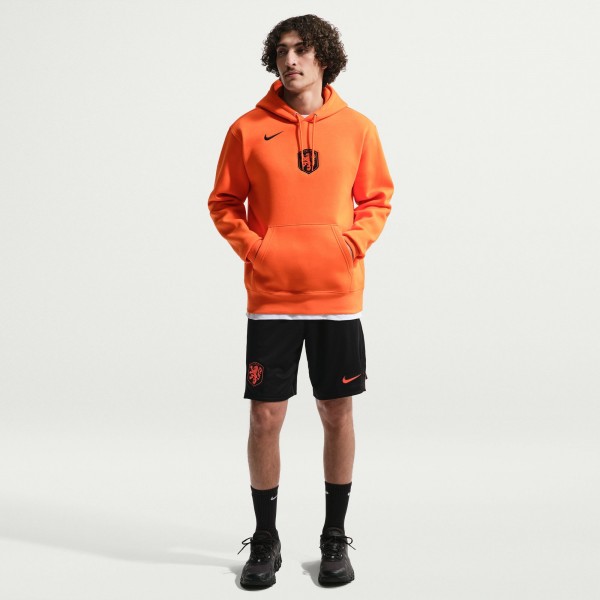 Netherlands National Team Nike Club Hoodie - Orange