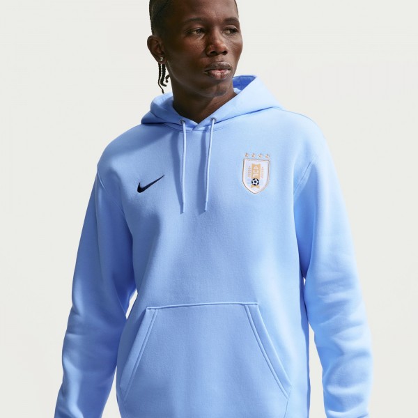Uruguay National Team Nike Club Hoodie - Blue