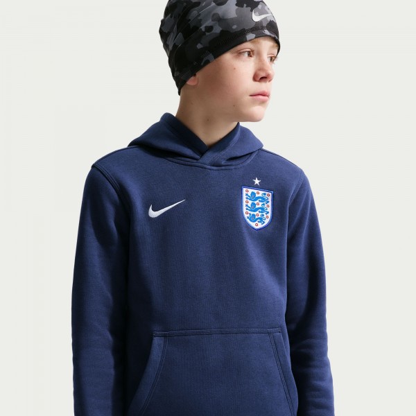 Подростковая England National Team Nike Club Hoodie - Navy