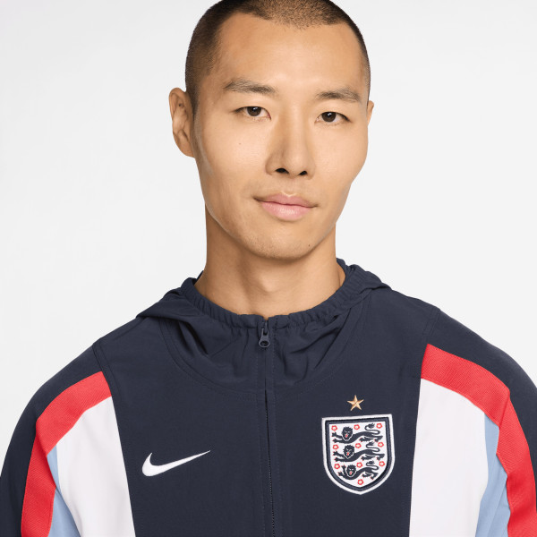 Куртка England National Team Nike 2026 Energy Dri-FIT Full-Zip Hooded - Navy