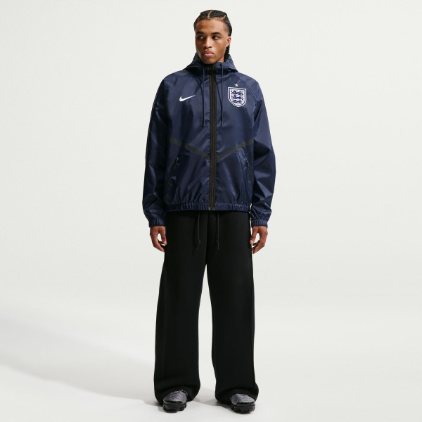 Куртка England National Team Nike 2026 Anthem Dri-FIT Full-Zip Hooded - Navy