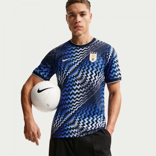 Uruguay National Team Nike 2026 Academy Pro Pre-Match Top - Blue