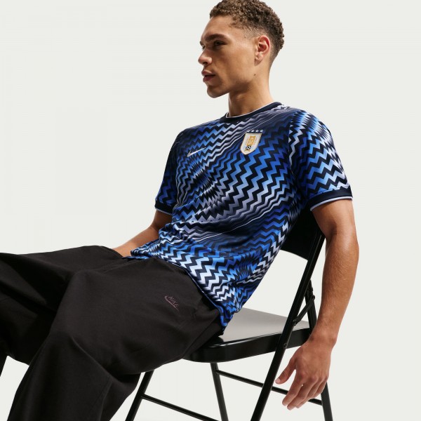 Uruguay National Team Nike 2026 Academy Pro Pre-Match Top - Blue