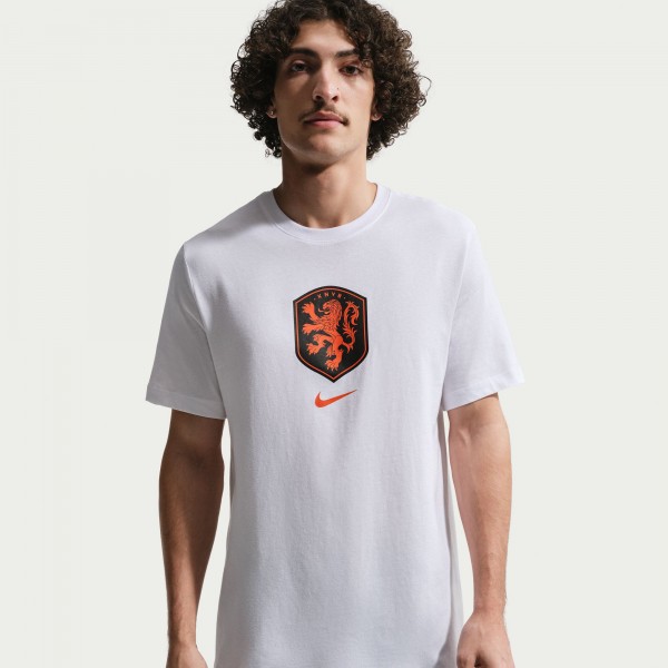 Netherlands National Team Nike Crest T-Shirt - White