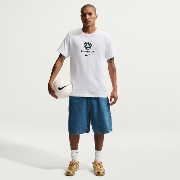 Australia National Team Nike Crest T-Shirt - White