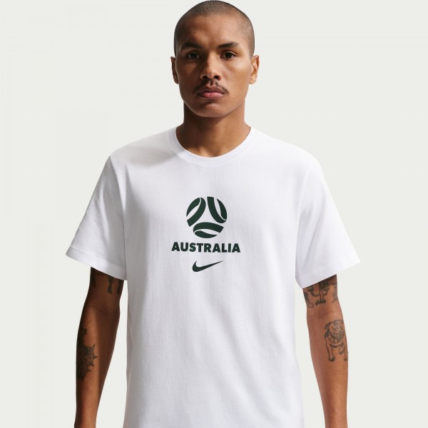 Australia National Team Nike Crest T-Shirt - White