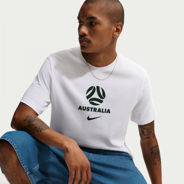 Australia National Team Nike Crest T-Shirt - White