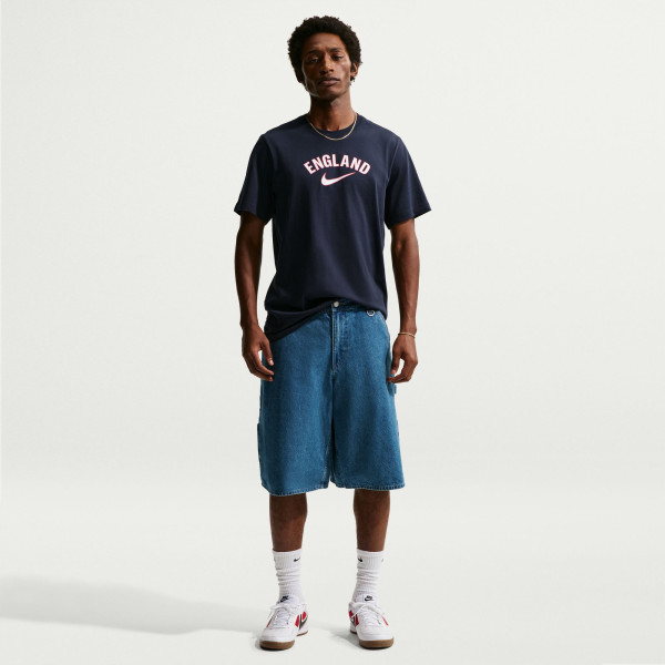 Футболка England National Team Nike Wordmark - Navy