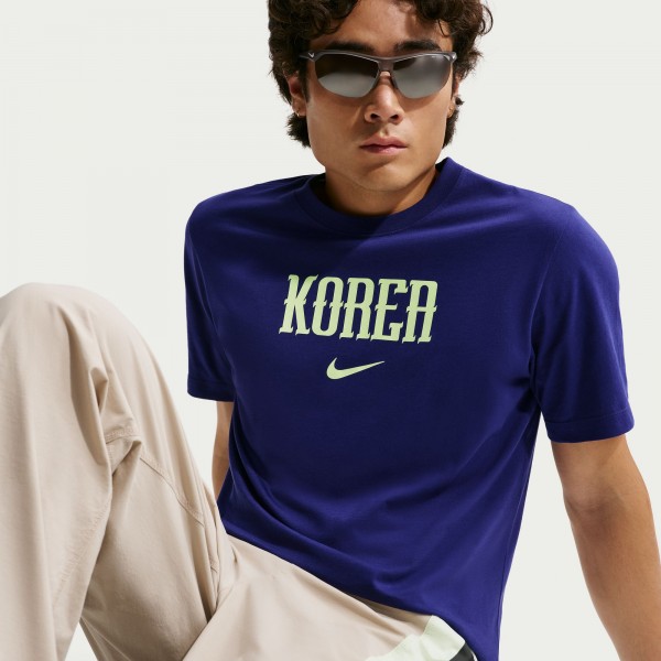 South Korea National Team Nike Wordmark T-Shirt - Purple