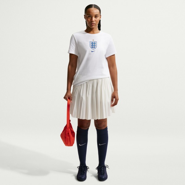 England National Team Nike WoCrest T-Shirt - White