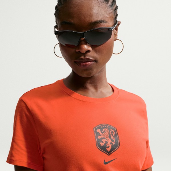 Netherlands National Team Nike WoCrest T-Shirt - Orange
