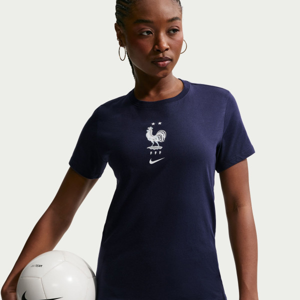 Женская Футболка France National Team Nike Crest - Blue