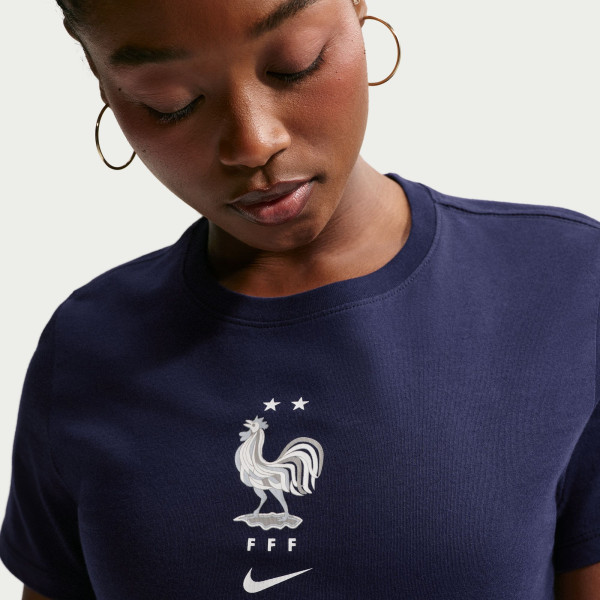 Женская Футболка France National Team Nike Crest - Blue