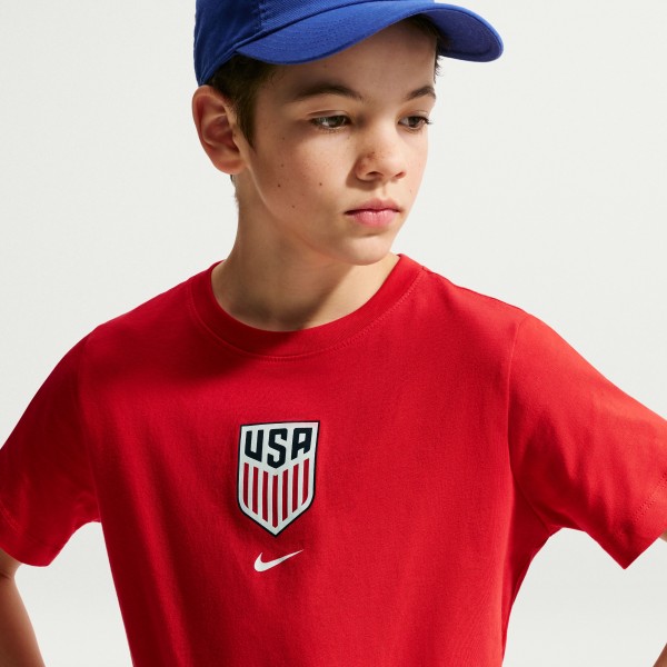 Подростковая USMNT Nike Crest T-Shirt - Red