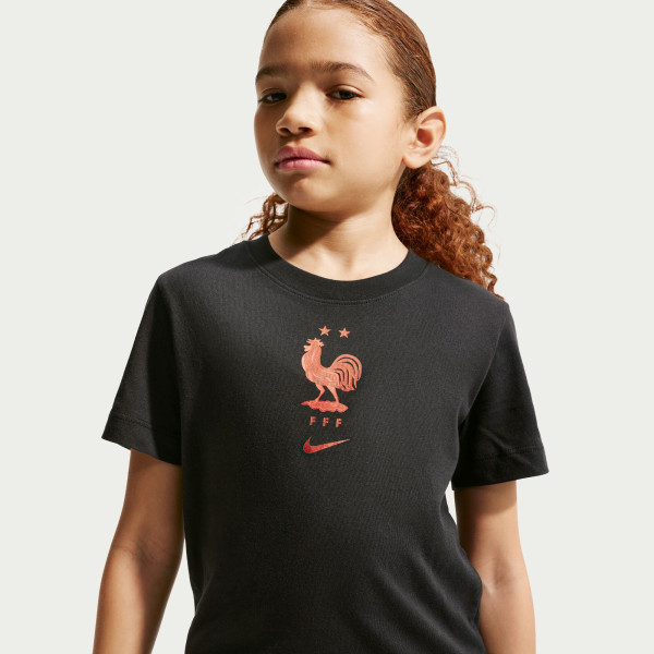 Подростковая France National Team Nike Crest T-Shirt - Black