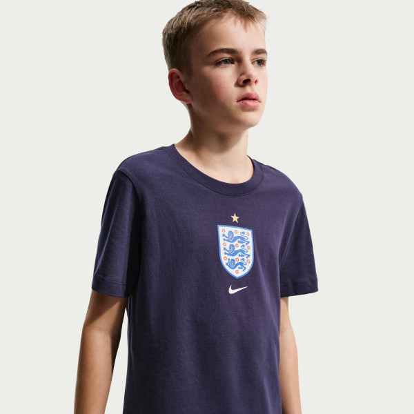 Подростковая England National Team Nike Crest T-Shirt - Navy