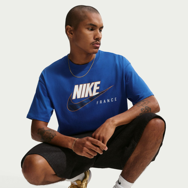 Футболка France National Team Nike Futura - Blue