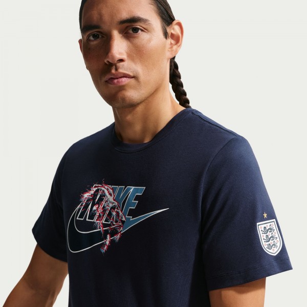 England National Team Nike Futura T-Shirt - Navy