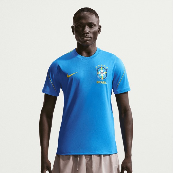 Brazil National Team Nike 2026 Strike Dri-FIT Top - Blue