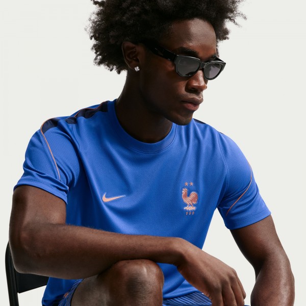 France National Team Nike 2026 Strike Dri-FIT Top - Blue