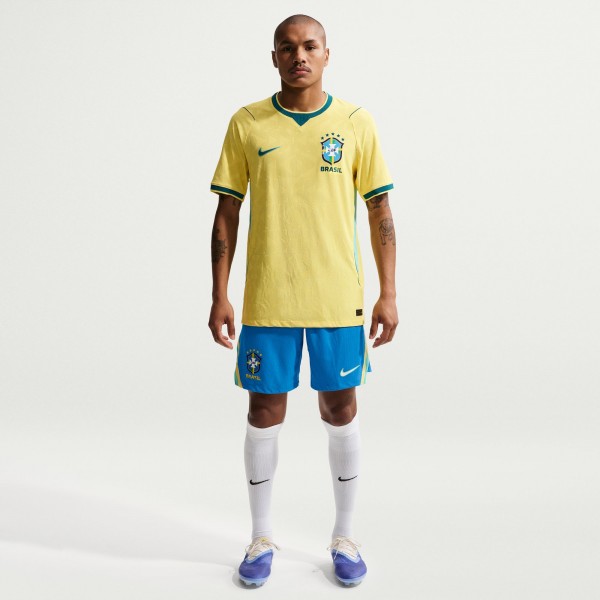 Brazil National Team Nike 2026 Home Match Authentic Shorts - Blue