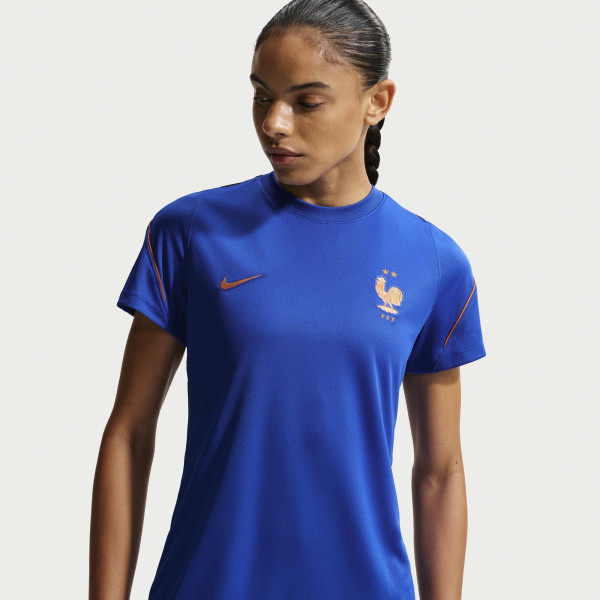 Женская France National Team Nike 2026 Strike Dri-FIT Top - Blue