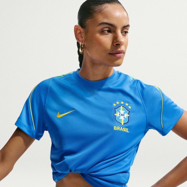 Brazil National Team Nike Wo2026 Strike Dri-FIT Top - Blue