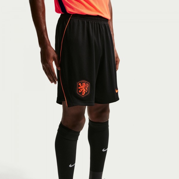 Netherlands National Team Nike 2026 Home Stadium Replica Shorts - Black