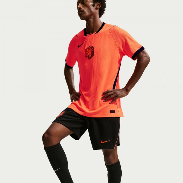 Netherlands National Team Nike 2026 Home Stadium Replica Shorts - Black