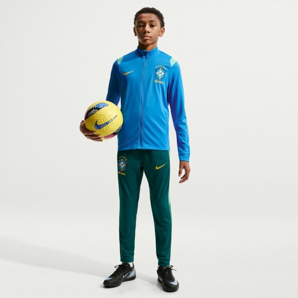 Подростковая Brazil National Team Nike 2026 Academy Pro Dri-FIT Tracksuit - Blue