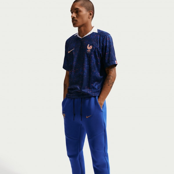France National Team Nike Tech Fleece Joggers - Blue