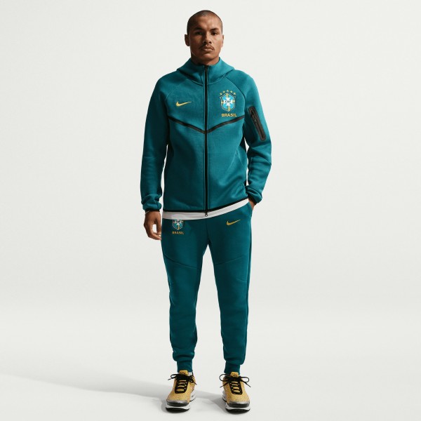 Brazil National Team Nike Tech Fleece Joggers - Green