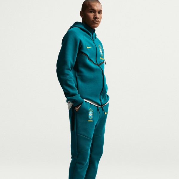 Brazil National Team Nike Tech Fleece Joggers - Green