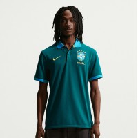 Brazil National Team Nike Dri-FIT Polo - Green