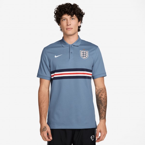 England National Team Nike Dri-FIT Polo - Blue