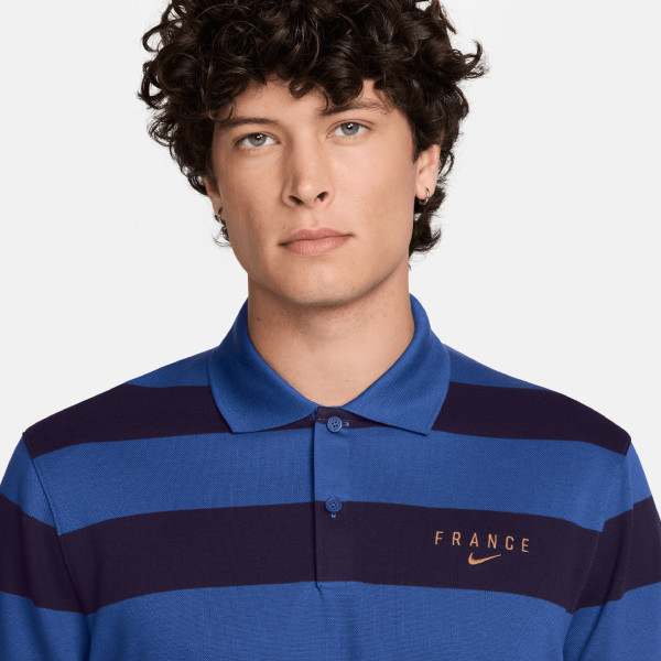 Поло France National Team Nike Dri-FIT - Blue