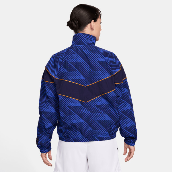Женская Куртка France National Team Nike Windrunner UV Woven Full-Zip - Blue