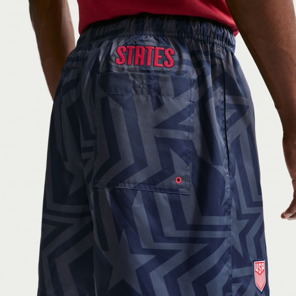 USMNT Nike Club Flow Shorts - Navy