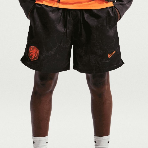 Netherlands National Team Nike 2026 Club Flow Shorts - Black