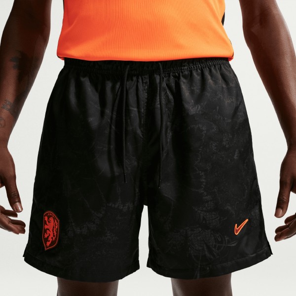 Netherlands National Team Nike 2026 Club Flow Shorts - Black