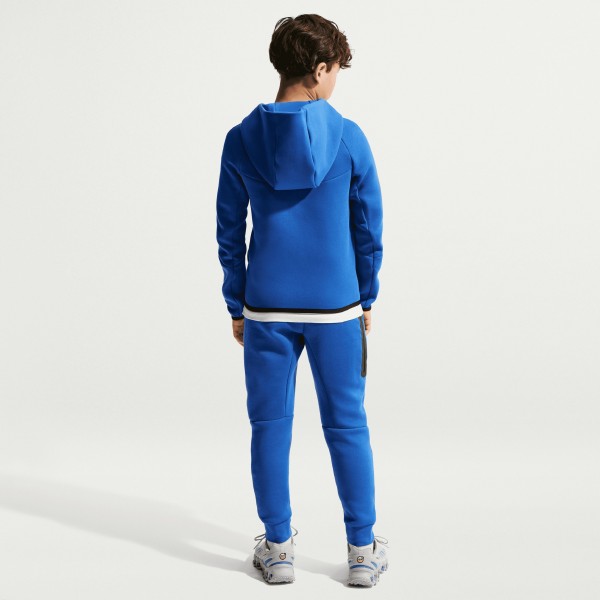 Подростковая France National Team Nike Tech Fleece Full-Zip Hoodie - Blue