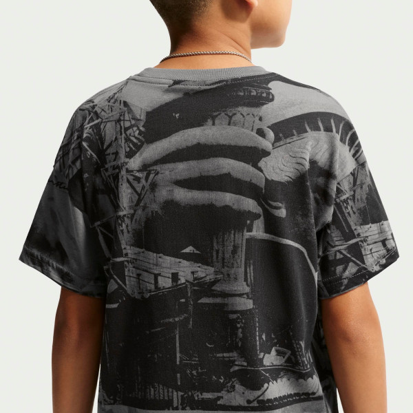 Подростковая France National Team Nike Allover Print T-Shirt - Gray